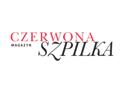 czerwona szpilka